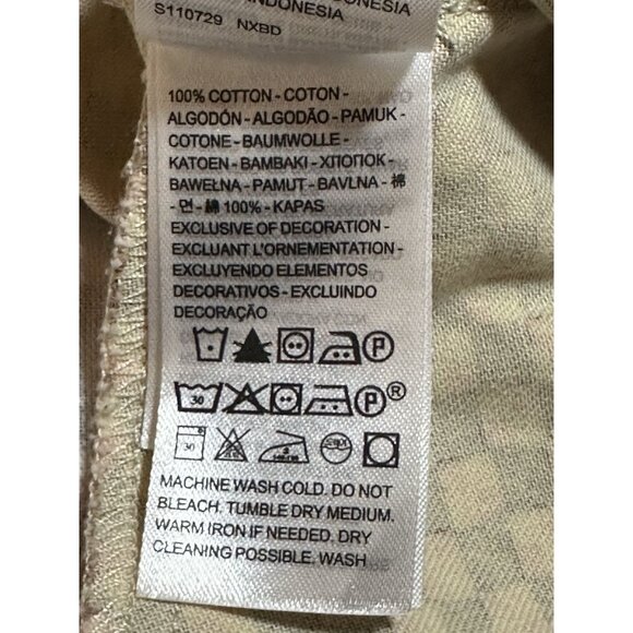 NWT LEVI'S Mini Dress L Brown/Pink Multicolor Check Adj. Spag. Straps w/pockets - Picture 11 of 13